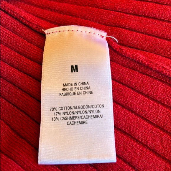 NWOT Favorite Daughter ‘The Crush Cutout Dress’ In Cherry Red Size Medium - Picture 13 of 14